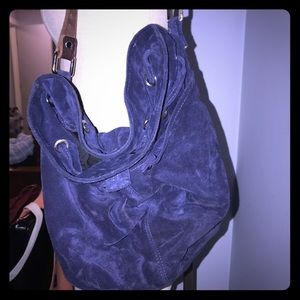 Blue Suede Purse!